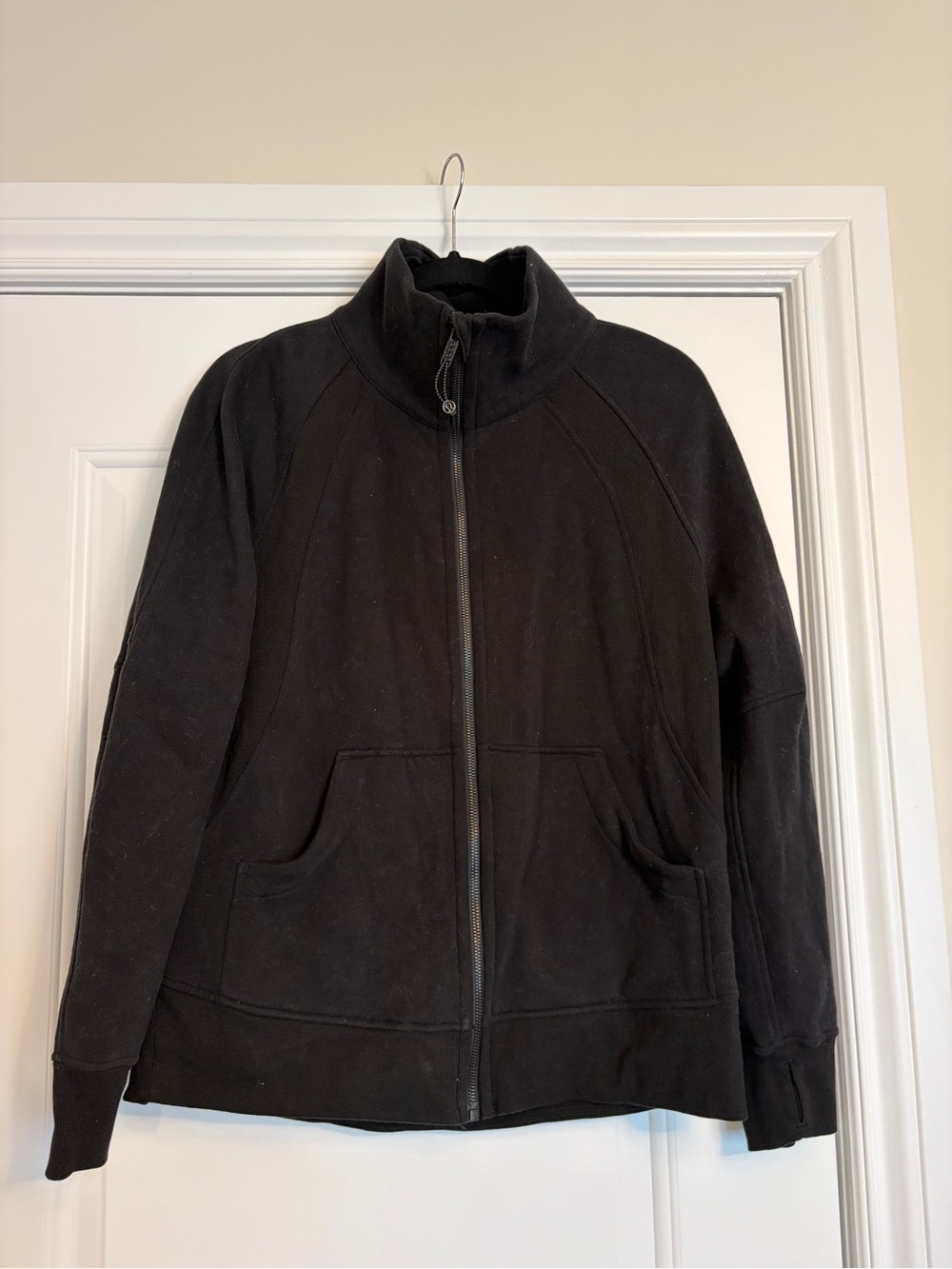 lululemon athletica Scuba Black Full-Zip Hoodie